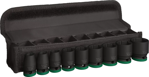 Bosch Professional PRO Impact Steckschlüsselsatz 1/2",STD,9‑tlg. (2608003038)