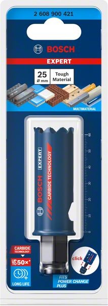 Bosch Professional Expert Tough Material Lochsäge, 25 x 60 mm (2608900421)