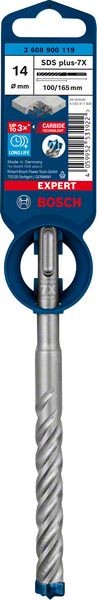 Bosch Professional Expert SDS plus-7X Hammerbohrer, 14 x 100 x 165 mm (2608900119)
