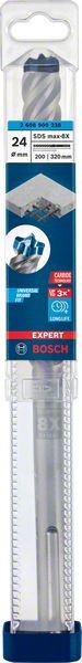 Bosch Professional Expert SDS max-8X Hammerbohrer, 24 x 200 x 320 mm (2608900238)