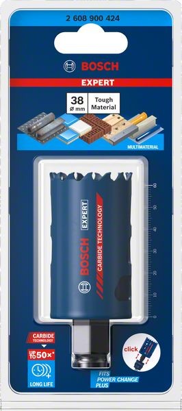 Bosch Professional Expert Tough Material Lochsäge, 38 x 60 mm (2608900424)