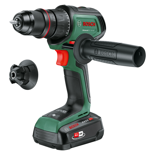 Bosch DIY AdvancedDrill 18V-80 Akku-Bohrschrauber QuickSnap (1x2,5 Ah) (06039E2001)
