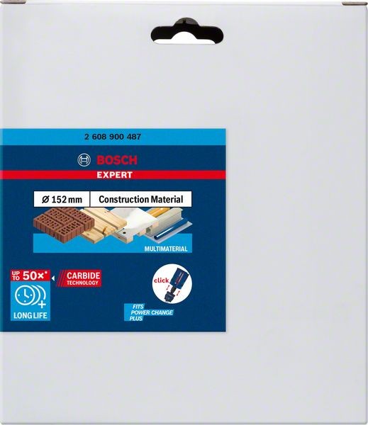 Bosch Professional Expert Construction Material Lochsäge, 152 x 60 mm (2608900487)