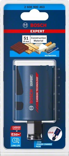 Bosch Professional Expert Construction Material Lochsäge, 51 x 60 mm (2608900463)