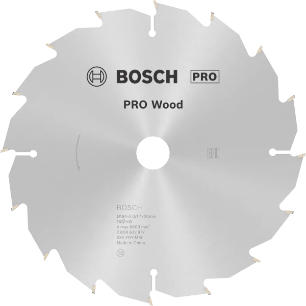 Bosch Professional PRO Holz KSB,190x2.6x30mm,T36 (2608640616)