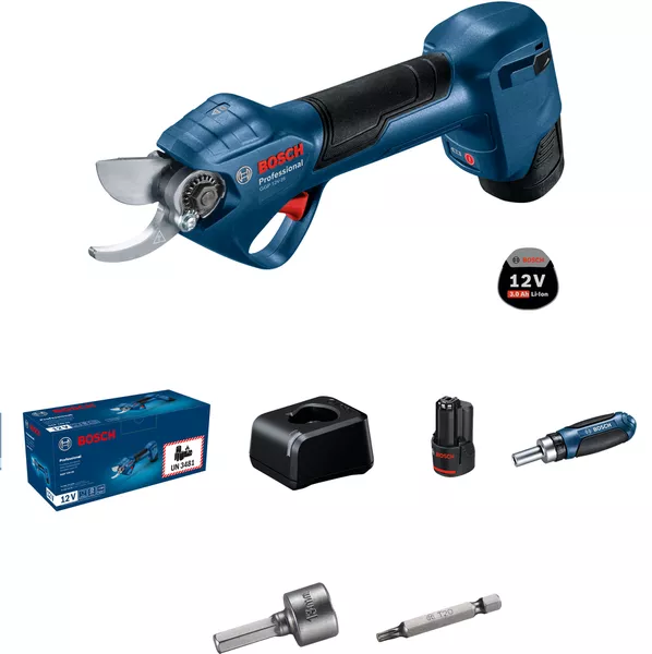 Bosch Professional GGP 12V-25 (C) Akku-Gartenschere (2 x 3.0Ah) (06008D8100)
