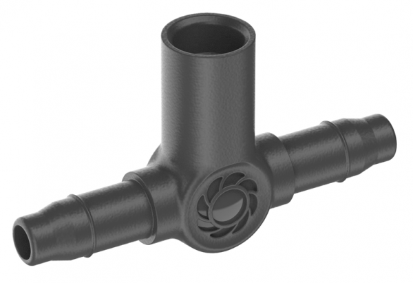 Gardena Micro-Drip-System T-Stück für Sprühdüsen/Endtropfer 4,6 mm (3/16") - Inhalt: 5 T-Stücke, 1 Verschlusskappe (13216-20)