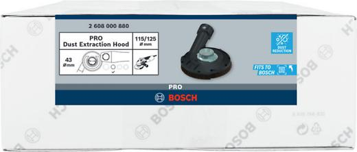Bosch Professional PRO Absaughaube Winkelschl,Keyless Small (2608000880)
