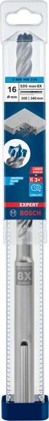 Bosch Professional Expert SDS max-8X Hammerbohrer, 16 x 200 x 340 mm (2608900214)