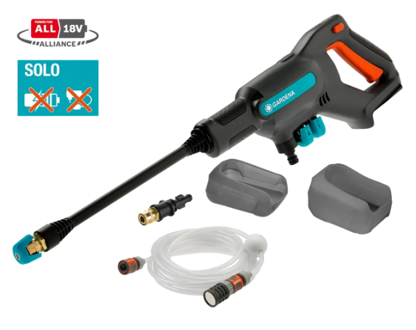 Gardena Akku-Mitteldruckreiniger AquaClean 24/18V P4A solo (14800-55)
