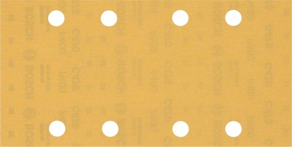 Bosch Professional Expert C470 Schleifpapier mit 8 Löchern für Schwingschleifer, 93 x 186 mm, G 400, 10-tlg. (2608900859)