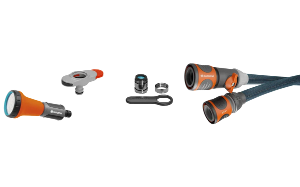 Gardena Textilschlauch Liano™ Xtreme 1/2", 10 m Set + Indoor-Adapter (18490-20)
