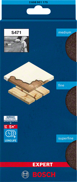 Bosch Professional 69x97x26mm,M,F,SF, 3x EXPERT (2608901175)