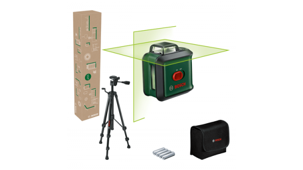 B-Ware: Bosch DIY UniversalLevel 360 Kreuzlinien-Laser Set (0603663EZ1)