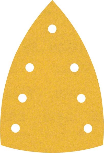 Bosch Professional Expert C470 Schleifpapier mit 7 Löchern für Multischleifer, 100 x 150 mm, G 240, 10-tlg. (2608901119)