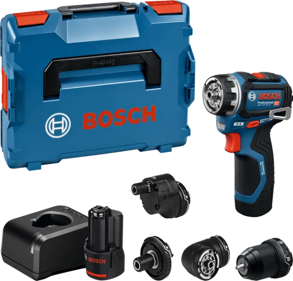 Bosch Professional GSR 12V-32 FC (L) Akku-Bohrschrauber (2x2.0Ah; GFA) (06019N7101)
