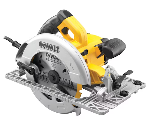 Dewalt DWE576KR-QS Handkreissäge 1600W inkl. Führunggschiene