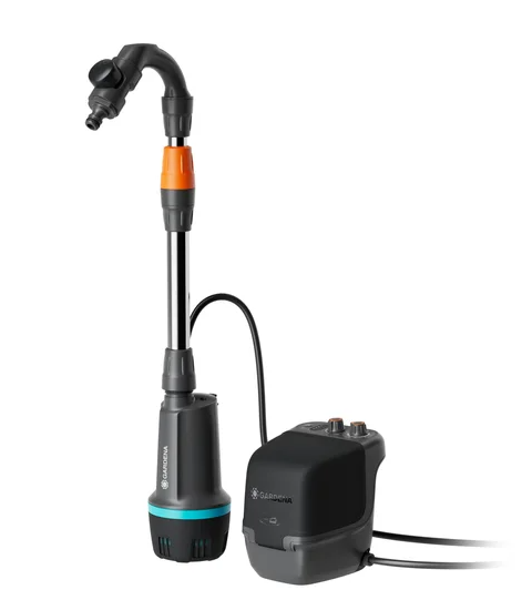 Gardena Akku-Regenfasspumpe 2400 ComfortAutomatic 18V P4A Ready-To-Use Set (14605-20)