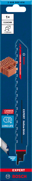 Bosch Professional Säbelsägeblatt S1543HM 1St EXPERT (2608900414)