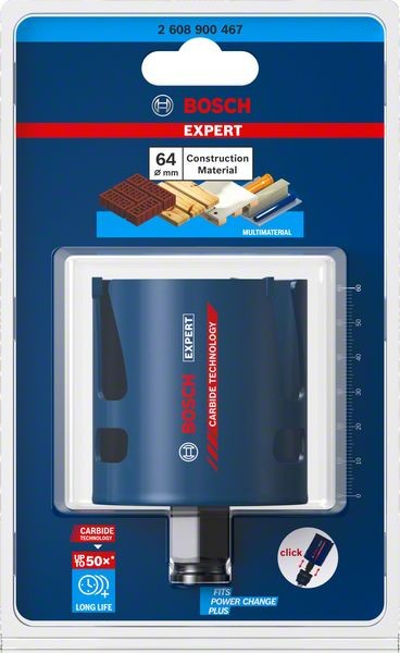 Bosch Professional Expert Construction Material Lochsäge, 64 x 60 mm (2608900467)