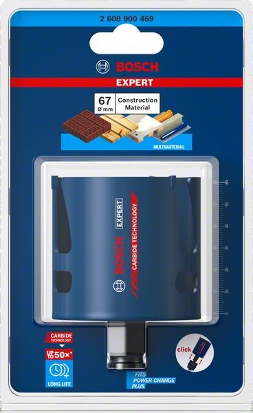 Bosch Professional Expert Construction Material Lochsäge, 67 x 60 mm (2608900469)