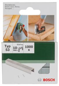 Bosch DIY DIY Klammern Typ53 11.4x0.74x10mm (1000) (2609255821)