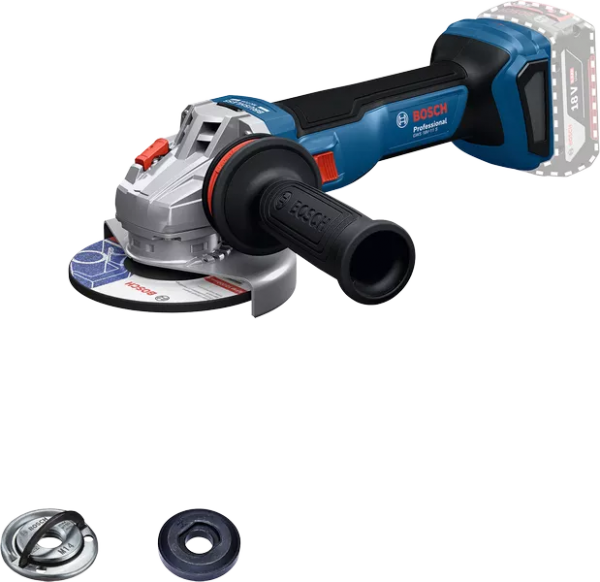 Bosch Professional GWS 18V-11 S (C) Akku-Winkelschleifer solo (06019N4000)