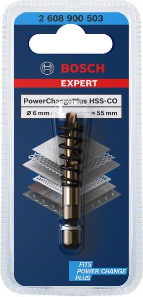 Bosch Professional Expert Power Change Plus Blech-Zentrierbohrer (2608900503)