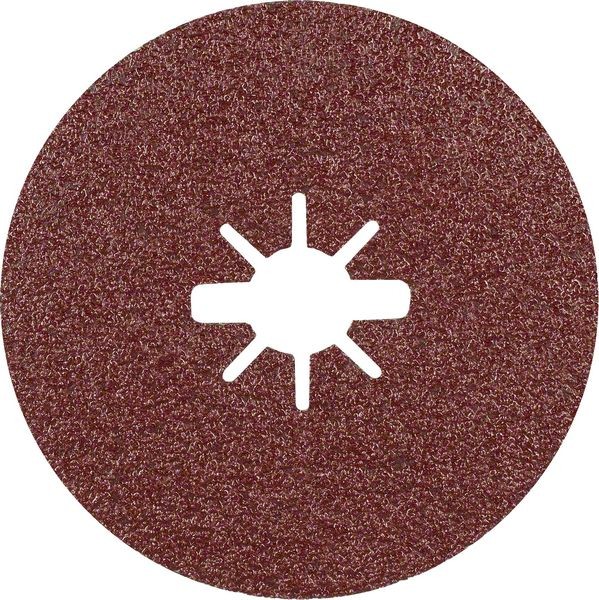 Bosch Professional Expert R781 Prisma Ceramic Fiberscheibe, X-LOCK, 125 mm, 22,23 mm, G 60, 5-tlg. (2608621783)