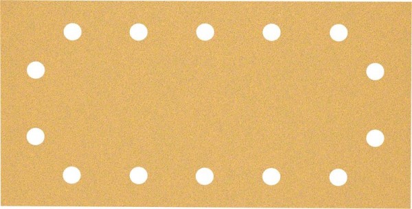 Bosch Professional Expert C470 Schleifpapier mit 14 Löchern für Schwingschleifer, 115 x 230 mm, G 80, 10-tlg. (2608900862)