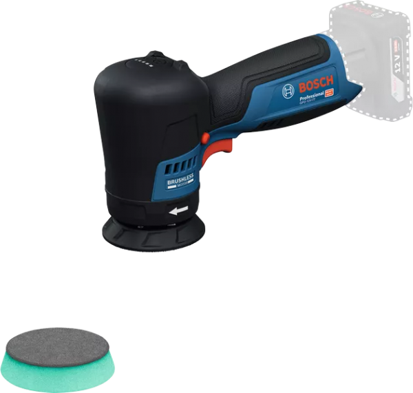 Bosch Professional GPO 12V-77 (C) Akku-Polierer solo (06019L3000)