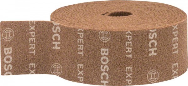 Bosch Professional Expert N880 Vliesrolle zum Handschleifen, 115 mm x 10 m, grob A (2608901227)