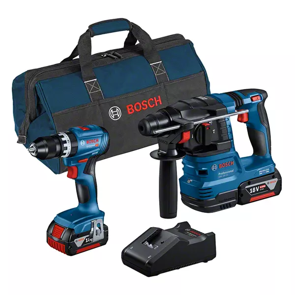 Bosch Professional Profi Set 18V (GSB,GBH,2x4,0Ah,GAL) (0615A50039)