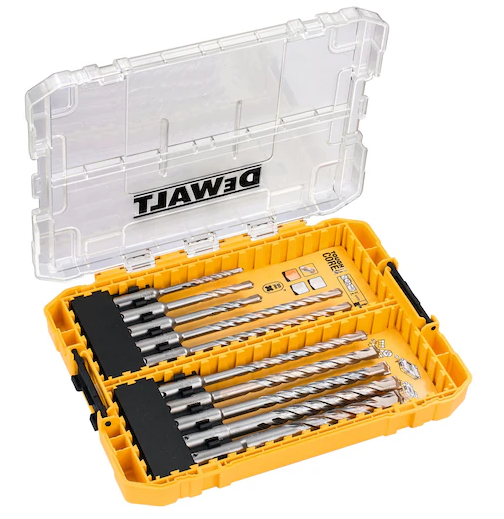 Dewalt DT70753-QZ SDS-plus Hammerbohrer-Set 10-tlg.