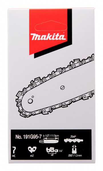 Makita Sägekette 11,5 cm, 1,3 mm, 1/4" für DUC122 (191G95-7)