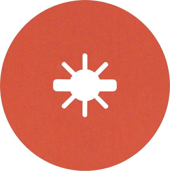 Bosch Professional Expert R782 Prisma Ceramic X-LOCK Fiberscheibe, 115 mm, 22,23 mm, G 120 (2608621823)