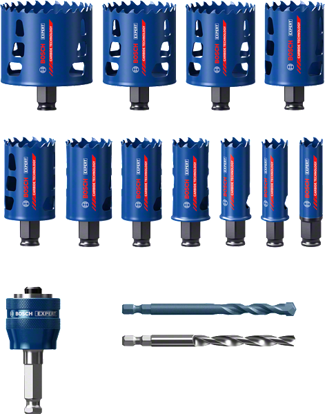 Bosch Professional Lochsäge ToughMaterial-Set 13tlg EXPERT (2608900447)