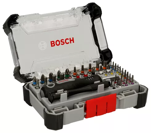 Bosch Professional Schraubendreher-Set mit Präzisions- und Standardbits, 42tlg. (2607002835)