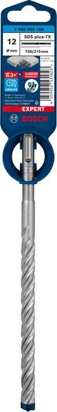 Bosch Professional Expert SDS plus-7X Hammerbohrer, 12 x 150 x 215 mm (2608900109)