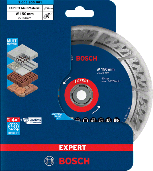 Bosch Professional DIA TS MultiMat 150x22.23x2.4x12 EXPERT (2608900661)