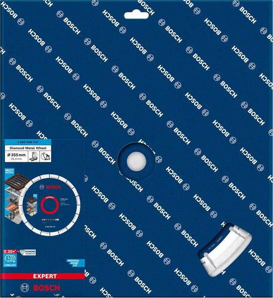 Bosch Professional Expert Diamond Metal Wheel Trennscheibe, 355 x 25,4 mm (2608900537)