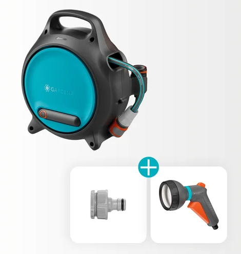 Gardena Mobile Schlauchbox Move, 10 m + 1,5 m (18692-20)