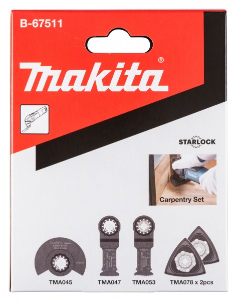 Makita Tischlerset Starlock (B-67511)