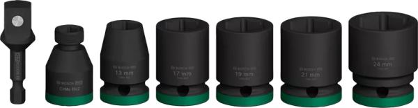 Bosch Professional PRO Steckschlüsselsatz 1/2" Standard 7pc (2608003032)