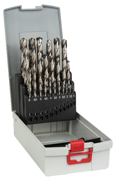 Bosch Professional Pro Box HSS-G 135°, 25 tlg. 1,0–13,0 mm (2608587017)
