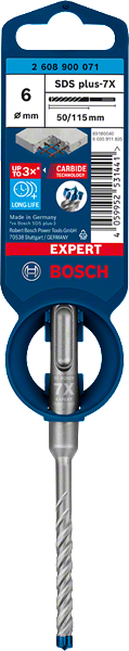 Bosch Professional SDS plus-7X 6x50x115mm EXPERT (2608900071)