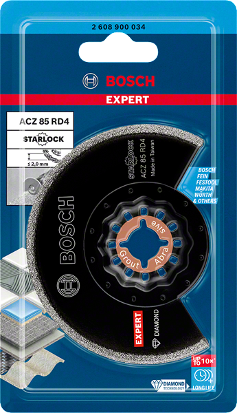 Bosch Professional Dia Segmentsägeblatt ACZ85RD4 1St EXPERT (2608900034)