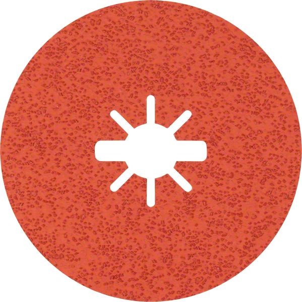 Bosch Professional Expert R782 Prisma Ceramic Fiberscheibe, X-LOCK, 115 mm, 22,23 mm, G 36, 5-tlg. (2608621804)