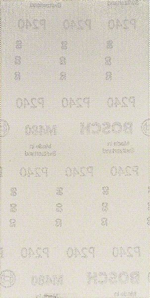 Bosch Professional Expert M480 Schleifnetz für Schwingschleifer, 115 x 230 mm, G 240, 10-tlg. (2608900767)