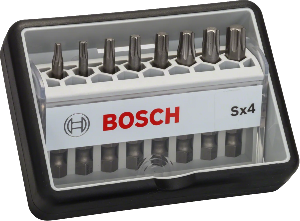 Bosch Professional Robust Line Bit-Set Extra-Hart8tlg.(Sx4) (2607002559)